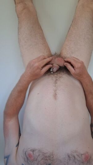 Pierced Cock Funny Homemade NSFW Piercing