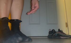 Ankle Socks Dirty Feet Foot Legs