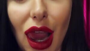 Wife's juicy lips