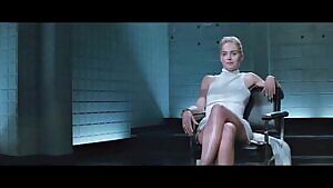 Sharon Stone's Pussy In Basic Instinct