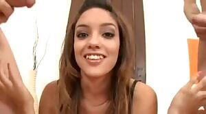 Melanie Rios double blowjob