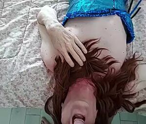 Sissy POV Corset Crossdressing Face Fuck