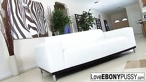 Ebony hottie Imani Rose is always down to fuck