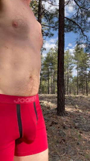 Outdoor Showcase Big Dick Bulge Cock