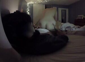 I love the way he grabs me when I’m squatting on his dick