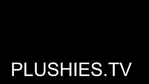 Kira Queen hard outdoor fuck with a teddy bear Miguel