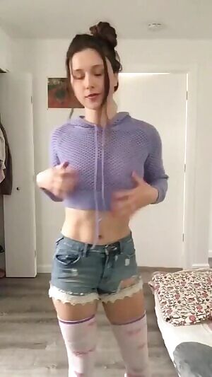 Naughty Girl Home Alone!