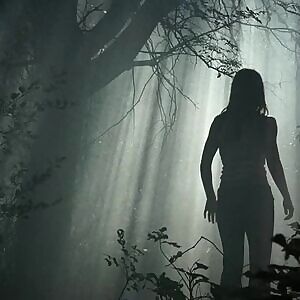 Jessica Biel in white tank top