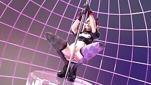 Blackcat D.va Humping Pole