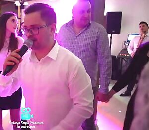 Cute Girl With Big Bouncy Boobies Dancing at a Wedding