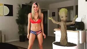 Dancing With Groot