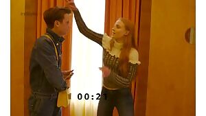 Sophie Turner seems to be quite experienced with that motion....