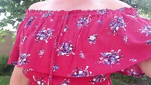 The breeze feels good.