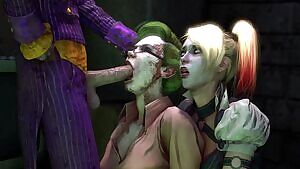 Joker with Christina Bell & Harley Quinn,