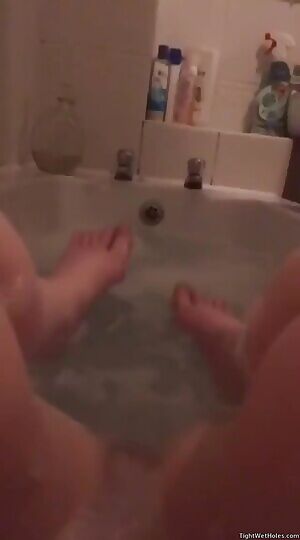Do you like my bath time feet
