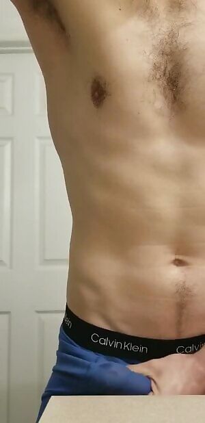 Brushed against the counter while brushing my teeth and 💦💦. It still counts as a bulge, right?