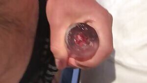 Wish I had a real hole to play with instead of this silly toy 😈