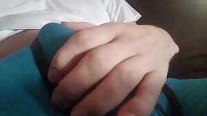 Rubbing on my bulge a bit