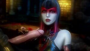 Countess blowjob and facial