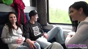 Swinger Action In Train