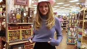 Katie Darling flashing