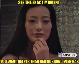 You can see it on her face