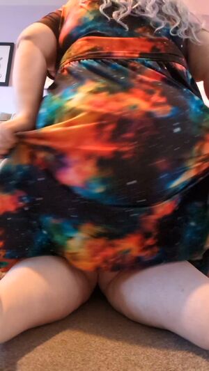 Bouncing BBW Ass Chubby Rear Pussy