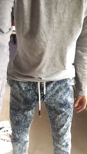 Joggers are good for hiding things..