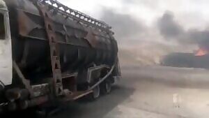 Breaking News: Reports are coming in of an attack on a military supply convoy near Lakeside. FRA involvement suspected.