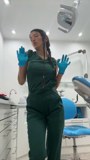 Medical Gloves MILF OnlyFans Work