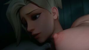 Mercy getting pussy stretched