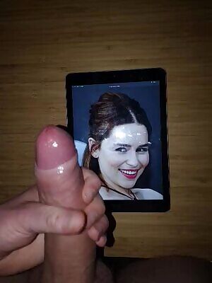 Jerking off to Emilia Clarke